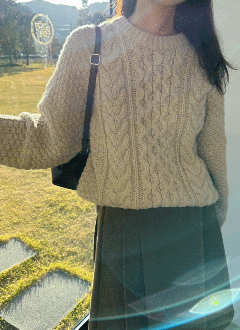 carol alpaca knit (3color)